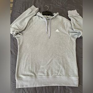 Adidas Gray Golf Fleece Cowl Neck Pullover Hoodie. Size Large. NWOT.